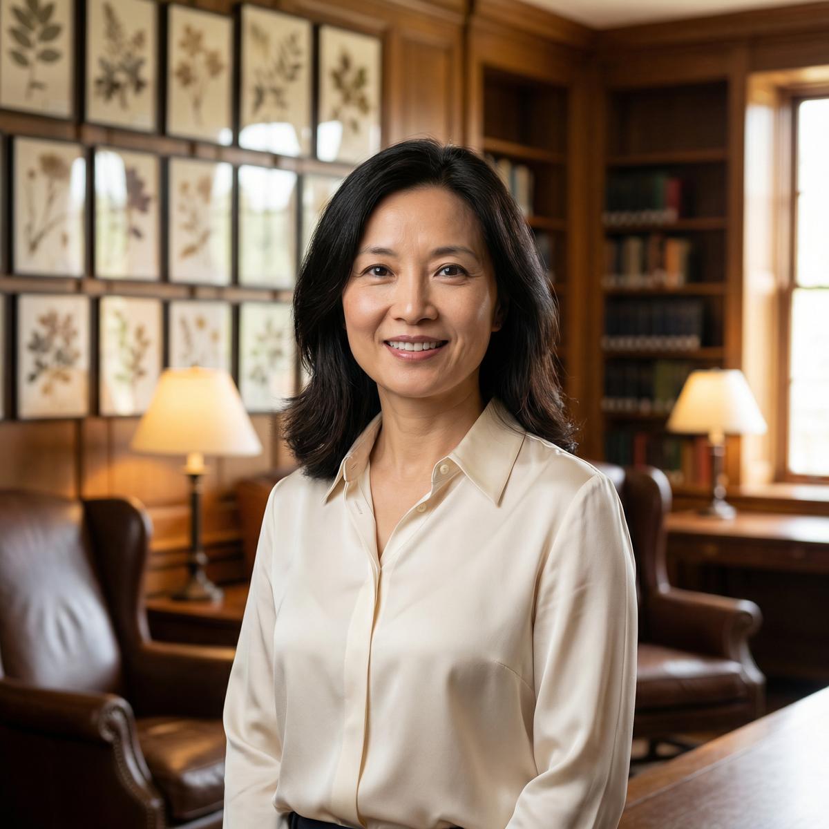 爱情岛植物专家林雅芝